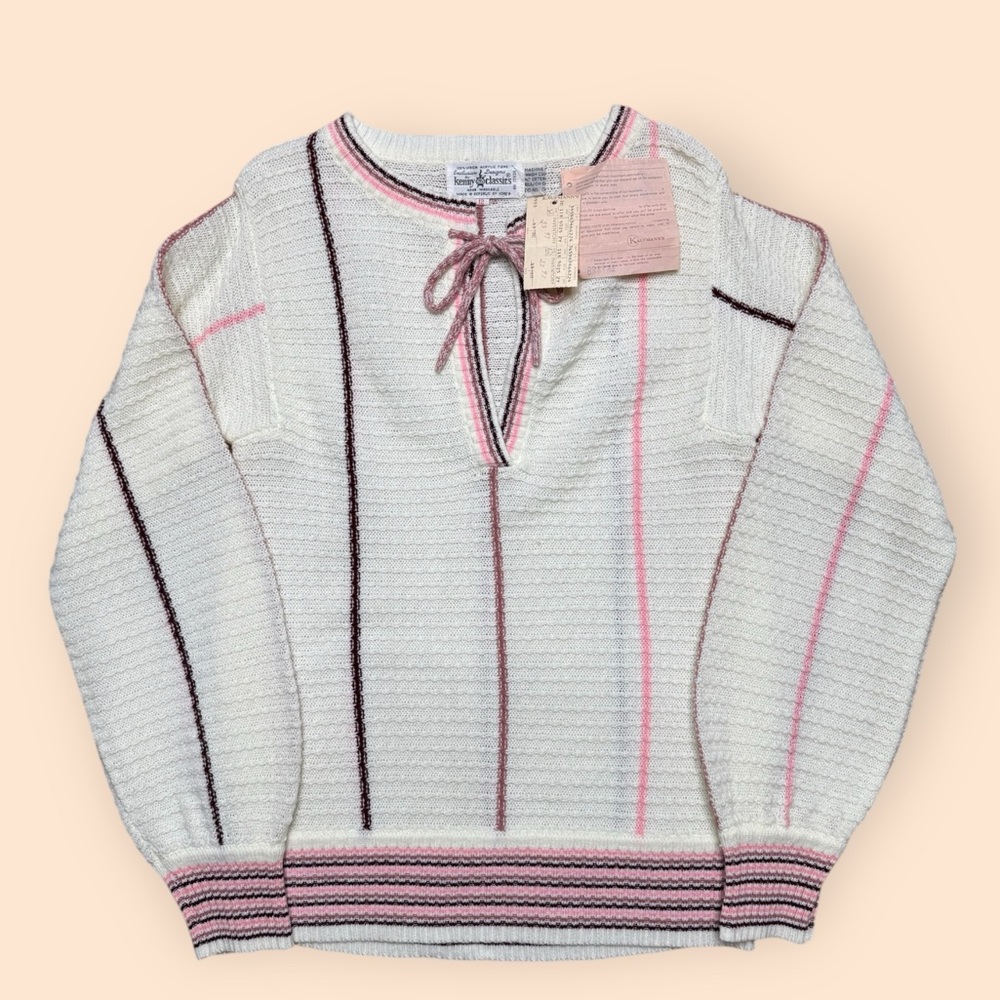 Vintage 1970s Kaufmanns Sweater Deadstock Women’s Size 12 Vtg 70s